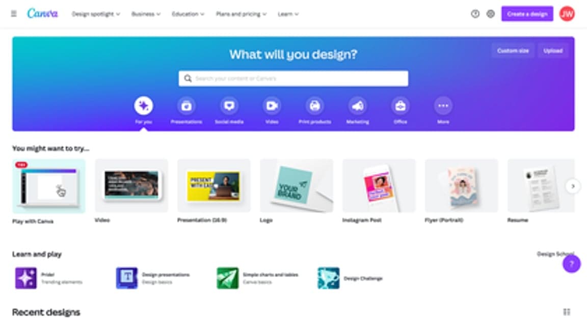 Canva - outil de design pour l'immobilier