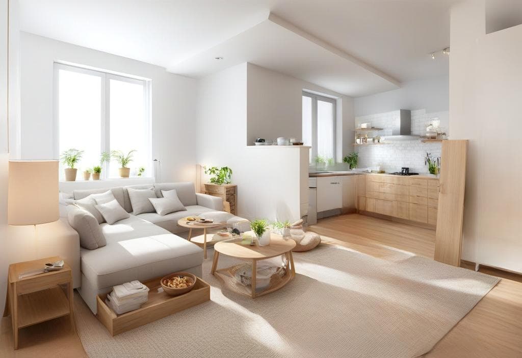 Photo avec home staging