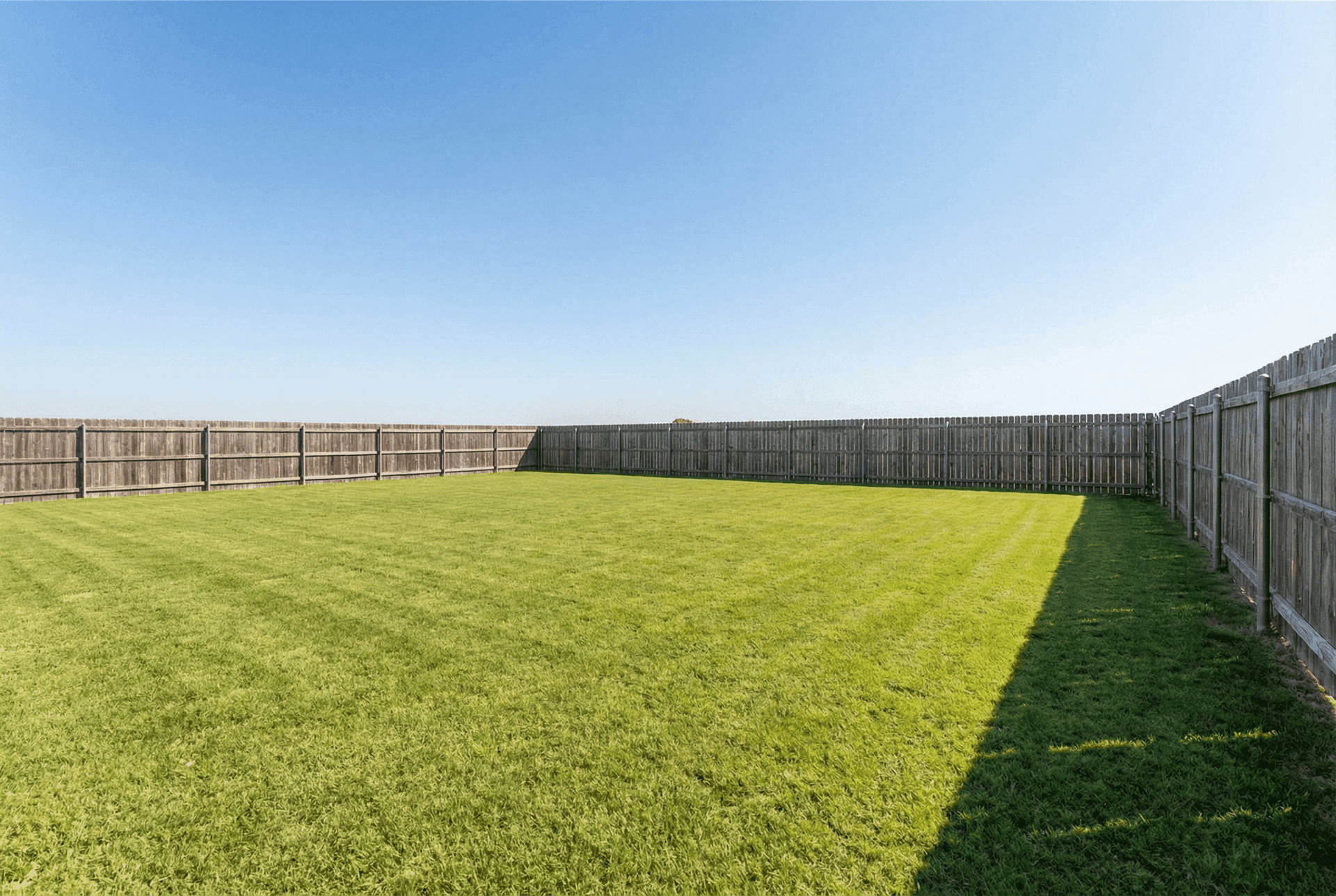 Jardin plat