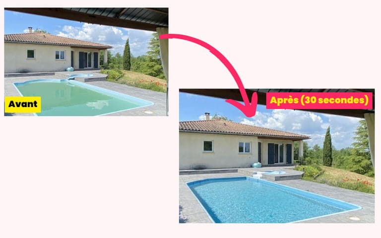 Eau Bleue Piscine